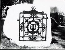 Ironwork - cast iron gate